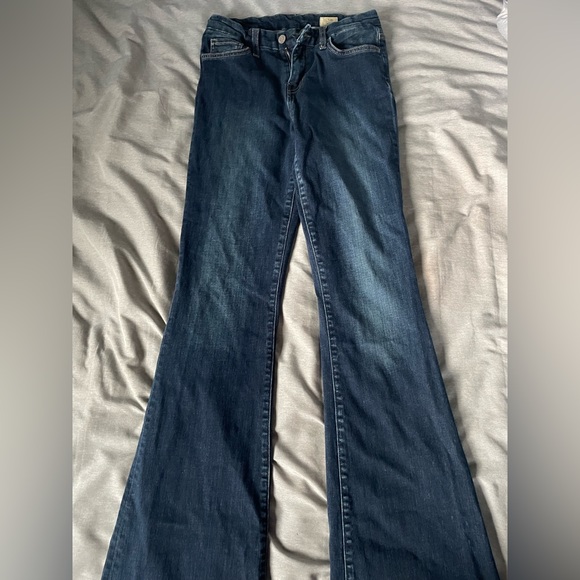 bridge by gly Denim - Size 27 long flare mid/dark wash jeans